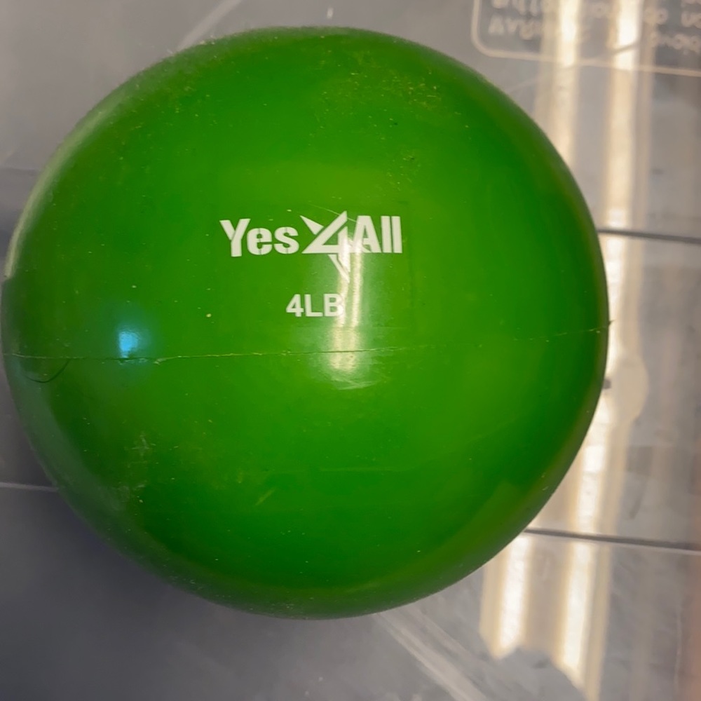 Weighted Exercise Ball